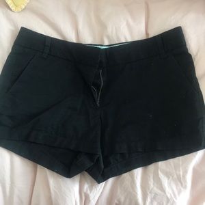 J.Crew Black Chino Shorts